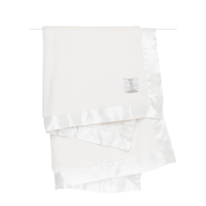 Little Giraffe Cream Lux Baby Blanket