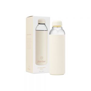 Cream Water Bottle with Packaging