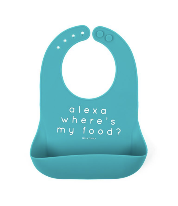 Bella Tunno Alexa Where’s My Food Bib