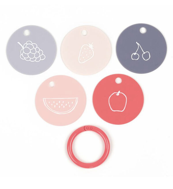 Bella Tunno Fruit for Thought Teething Flashcards Fruits