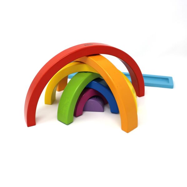 Rainbow Puzzle Stacking Toy 1