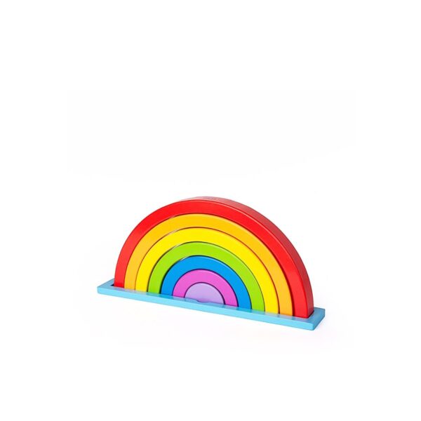Rainbow Puzzle Stacking Toy