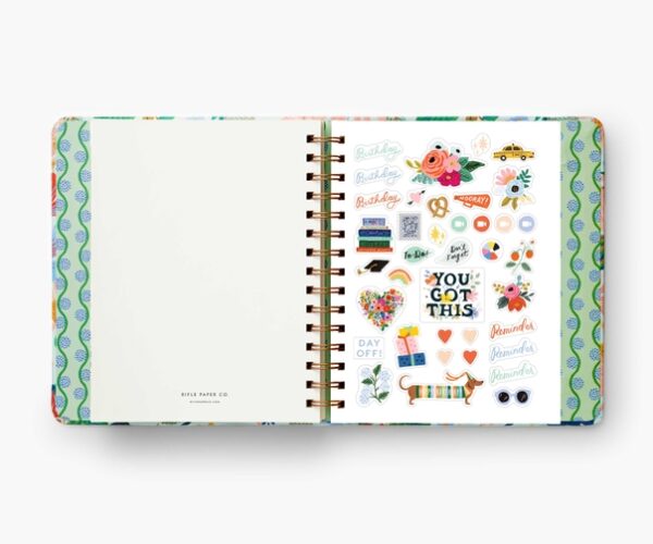 Dovecote 2022 17-Month Rifle Paper Co Planner Stickers