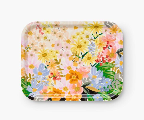 Rifle Paper Co Floral Rectangle Ply Tray