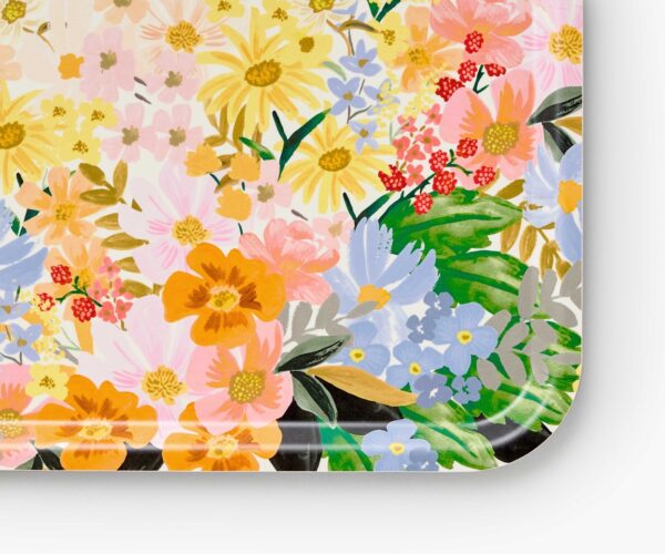 Rifle Paper Co Floral Rectangle Ply Tray Detail