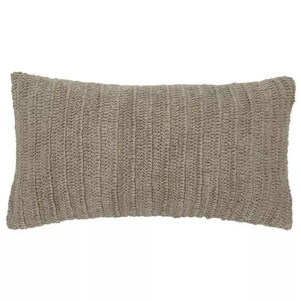 Natural Linen Knit Pillow