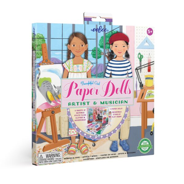 Artist and Musician Paper Doll Set