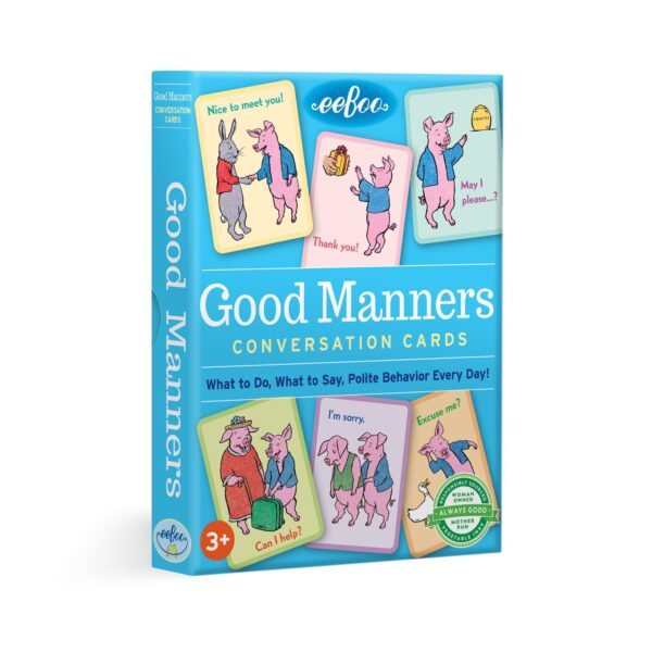 Good Manners Flash Card Set