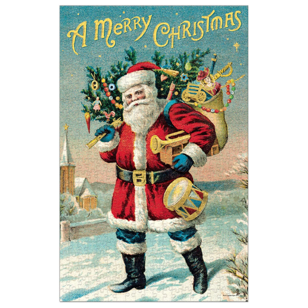 Santa Claus Vintage Puzzle Image