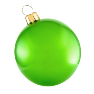 Large Green Inflatable Ornament