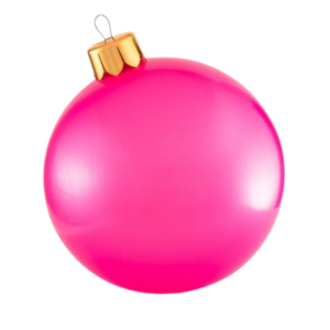Large Inflatable Pink Ornament