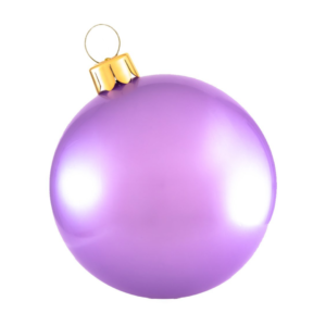 Small Inflatable Lilac Ornament