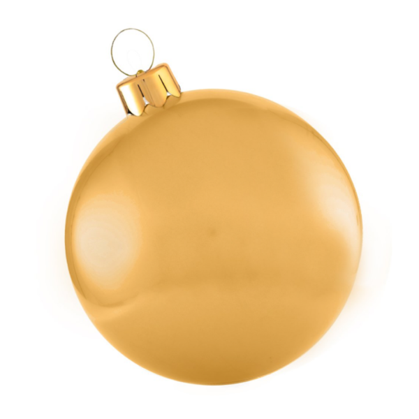 Small Inflatable Vintage Gold Ornament