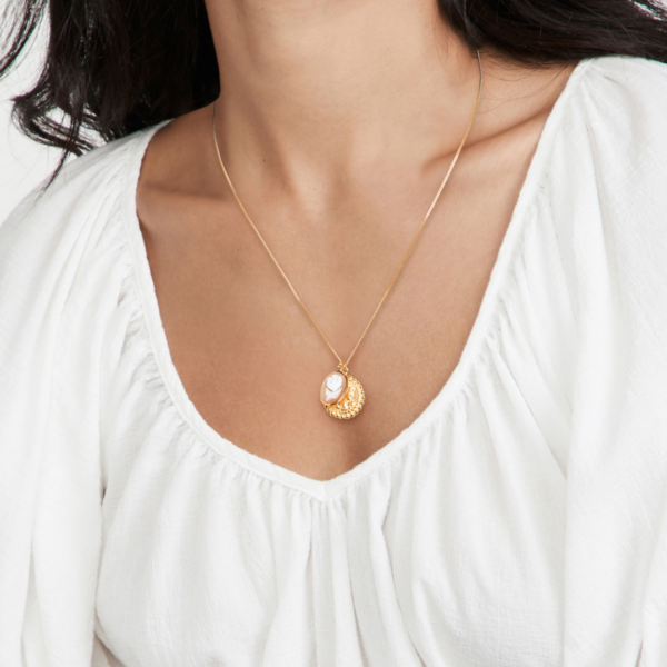 Chan Luu Cameo and Medallion Necklace 2