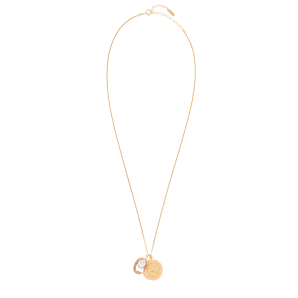 Chan Luu Cameo and Medallion Necklace