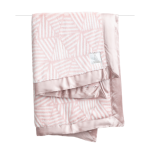 Little Giraffe Pink Luxe Abstract Baby Blanket