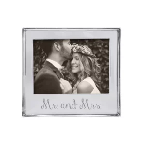 Mariposa Mr & Mrs Signature 5x7 Frame