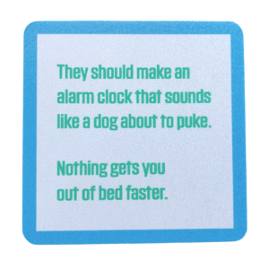 Alarm Clock Coaster
