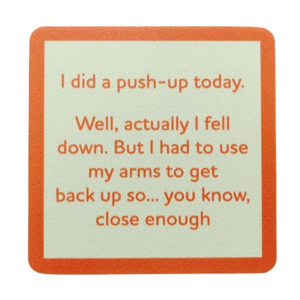 Push-Up Coaster