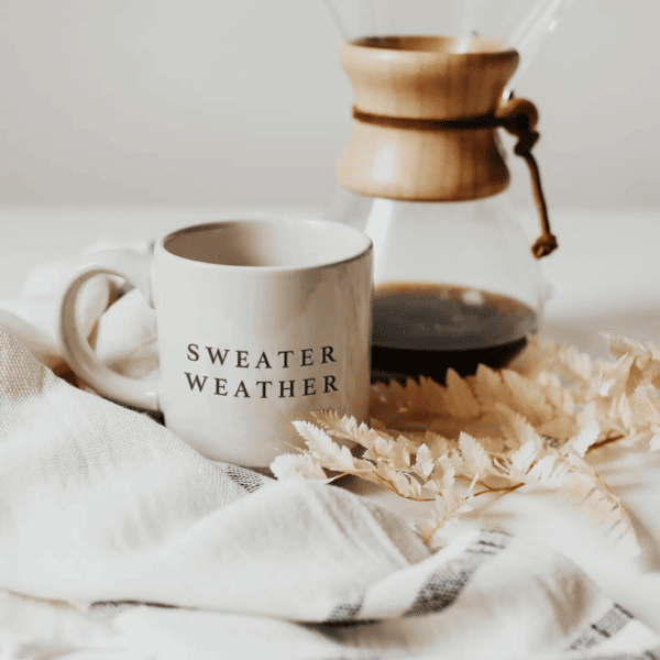 Sweater Weather Mug Editorial