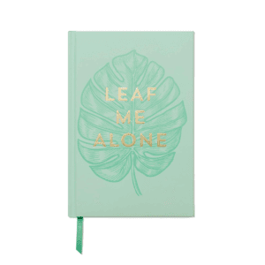 Leaf Me Alone Journal