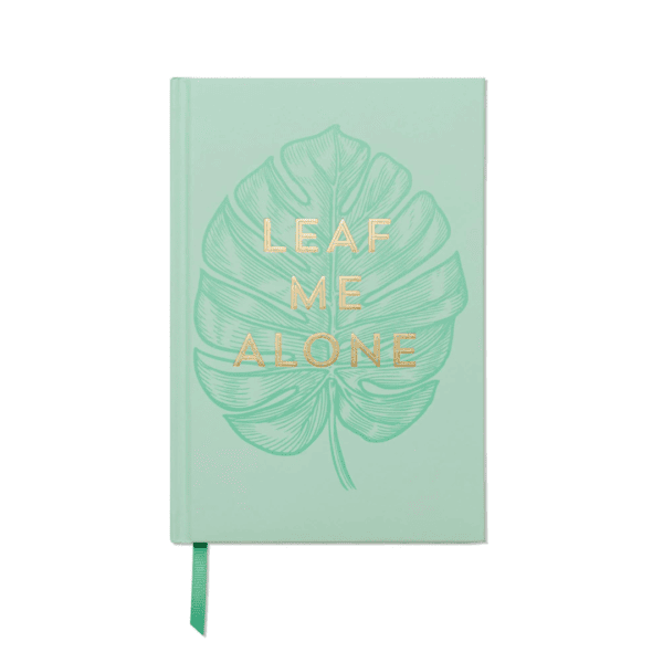 Leaf Me Alone Journal