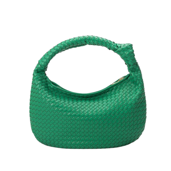 Emerald Woven Shoulder Bag
