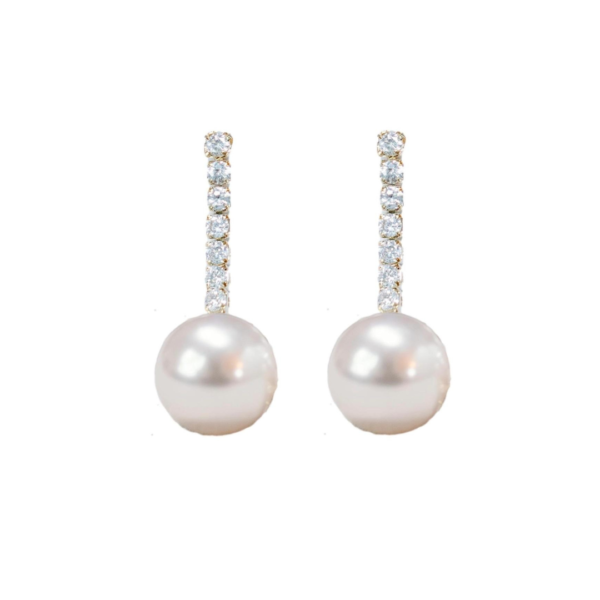 Small Swing Pearl Earrings