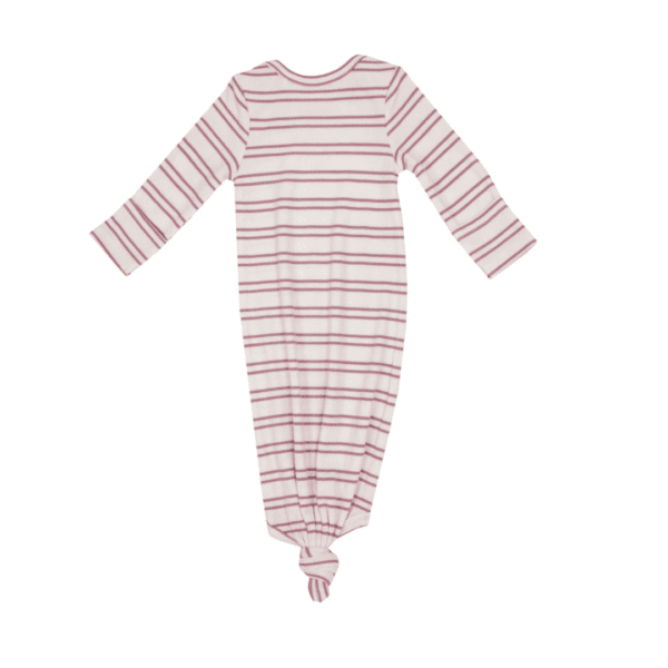 Angel Dear Pink Striped Knotted Gown 1