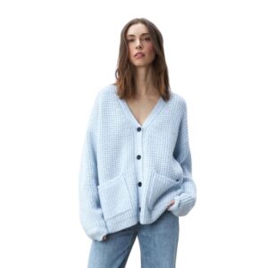 Baby Blue Line the Label Cardigan