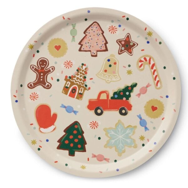 Rifle Paper Co Christmas Cookies Tray