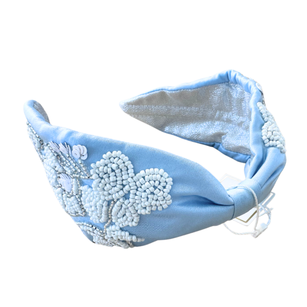 Baby Blue Embellished Headband