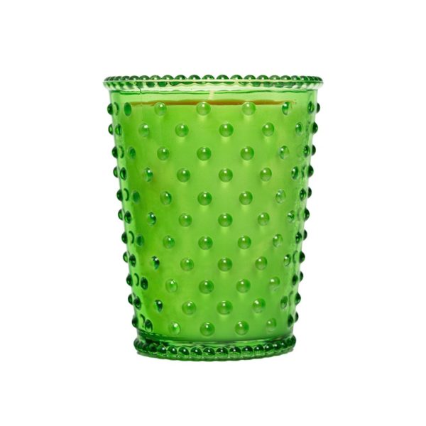Green Tea and Cucumber Hobnail Candle