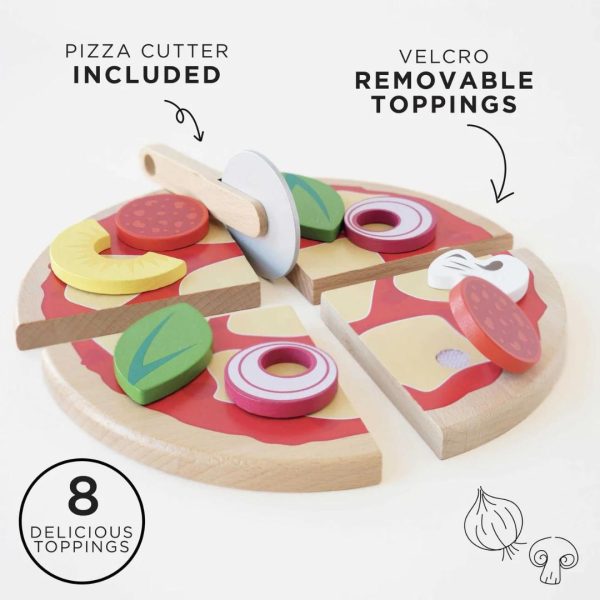 Pizza & Toppings with Slice Cutter 2